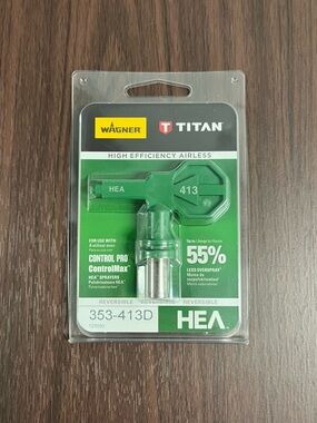 Wagner Titan 353-413D HEA 413 Reversible Airless Spray Tip New Sealed